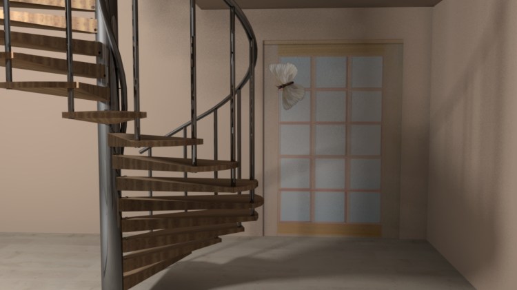 butterfly rendering frame 322