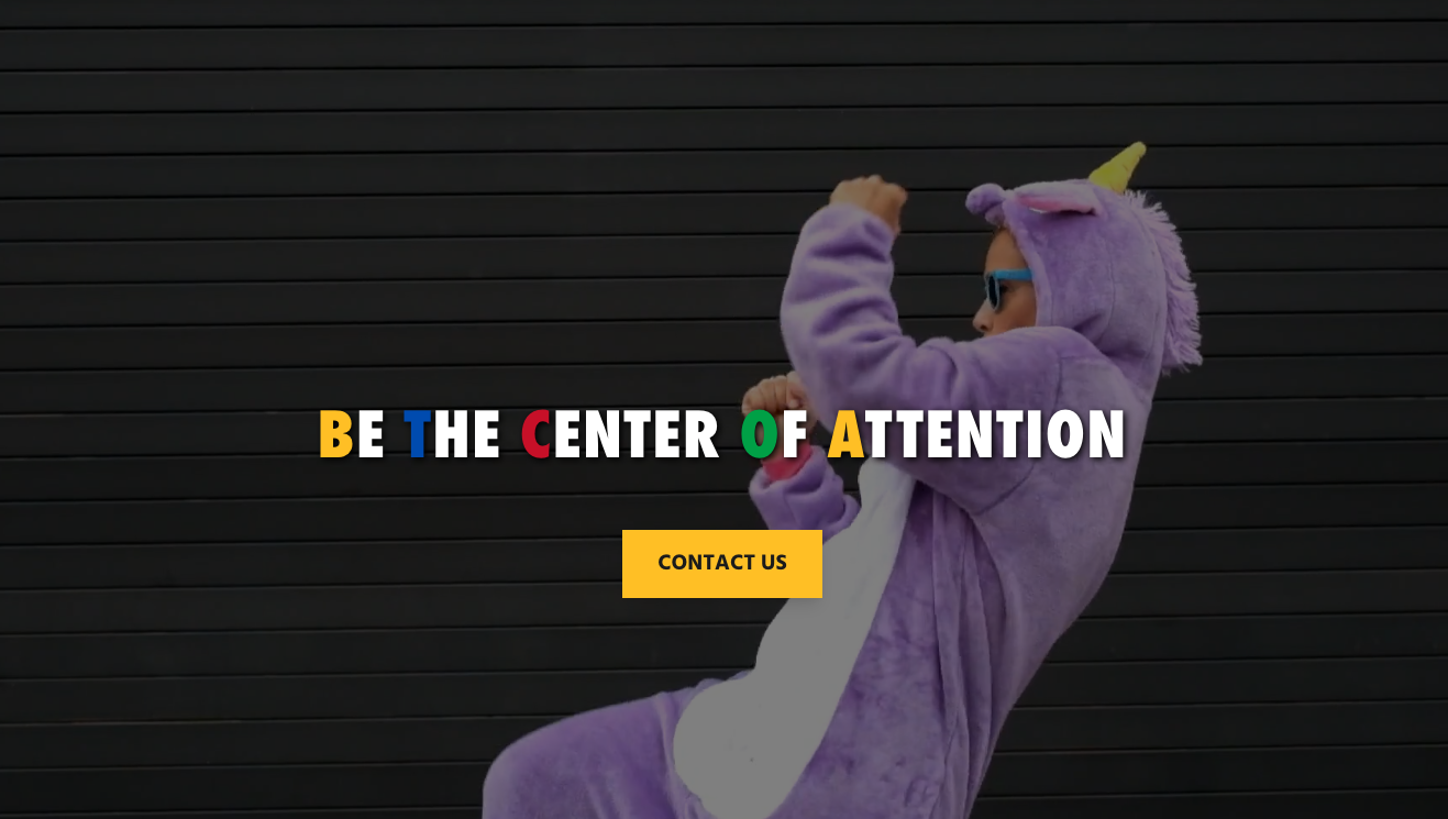 mj corp website screenshot